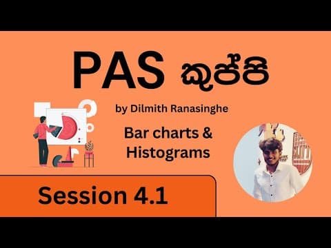 PAS kuppi session 4.1 - Barcharts and histograms