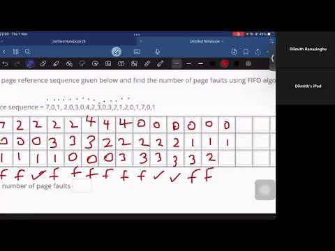 OSSA Final - Paging (Page Replacement Algorithms)